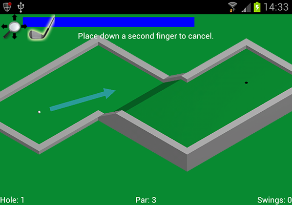 MyCrazyGolf if a game I am currently developing in my spare time for the Android platform. It is an isometric 3D crazy golf game with a level editor so that people can make their own courses. The graphics are implemented using OpenGL ES 2.0 and the physics engine is custom-made. It has original music and there is also a file-sharing website in development for people to share golf courses that they have made.